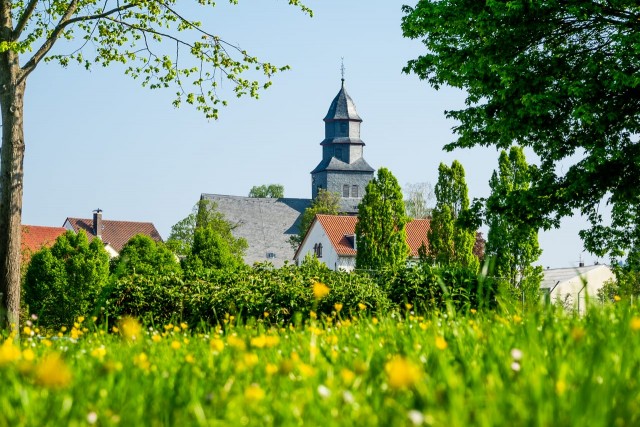 Die Kirche der Michaelsgemeinde in Gießen-Weseck