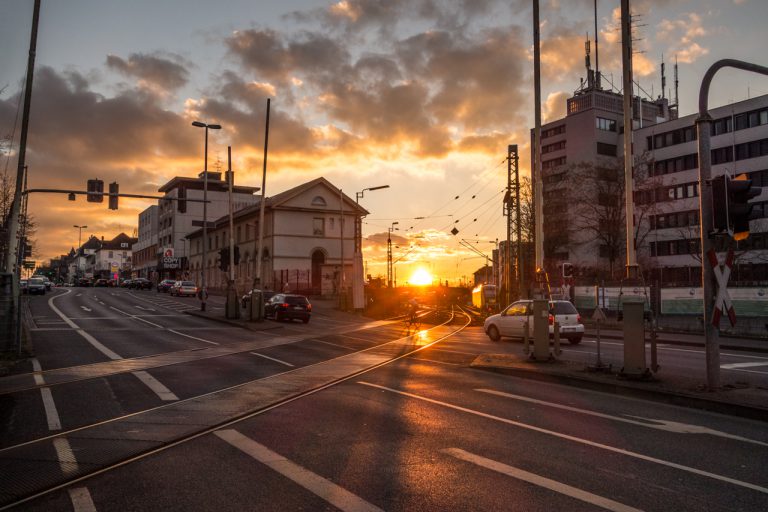 Bahnübergang Frankfurter Straße