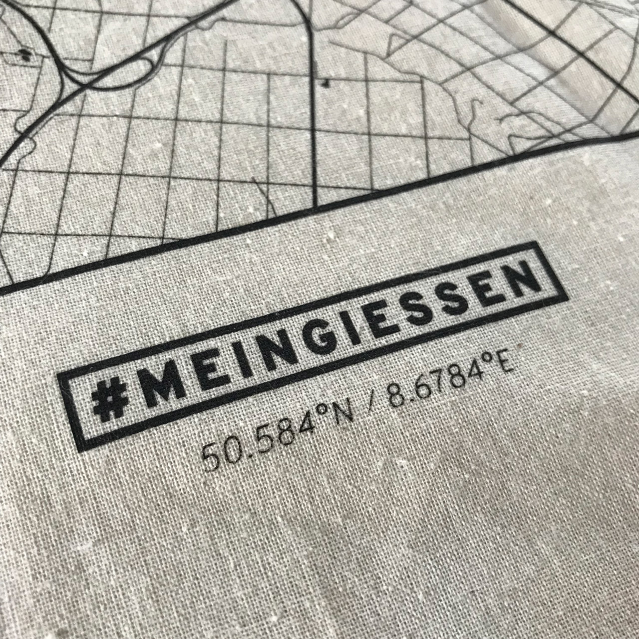 „The Map“ Tasche (Bio-Baumwolle & Fair Trade)