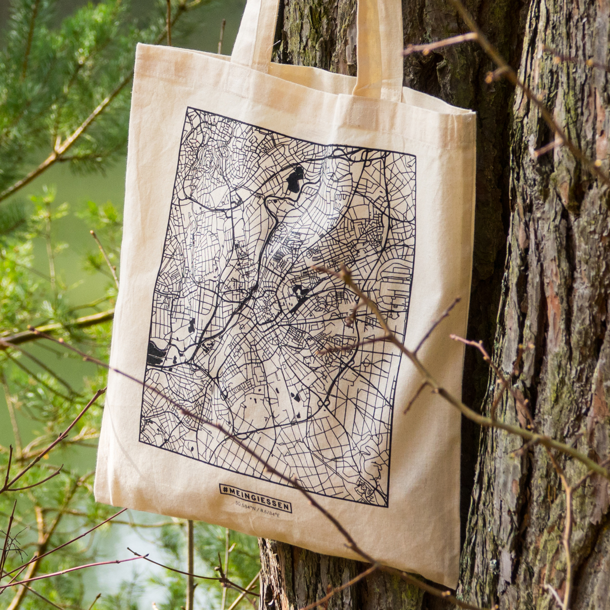 „The Map“ Tasche (Bio-Baumwolle & Fair Trade)