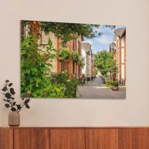 Blick durch die Bruchstraße in Richtung Südwest