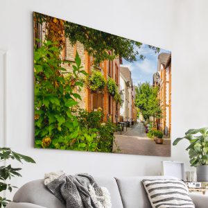 Blick durch die Bruchstraße in Richtung Südwest