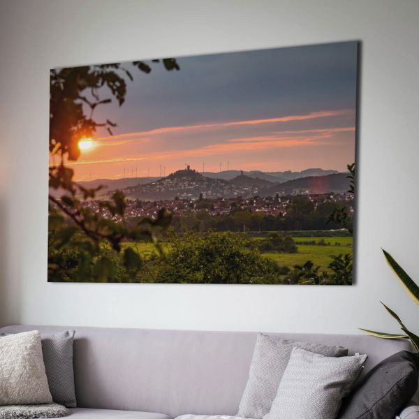 Blick von Rödgen in Richtung Wieseck und Krofdorf