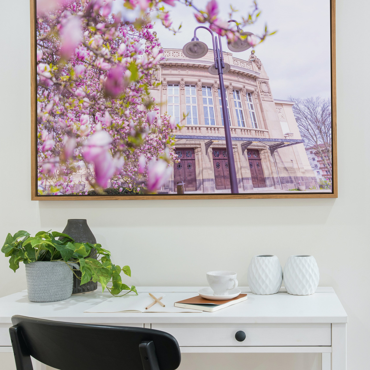 Das Stadttheater zur Magnolienblüte