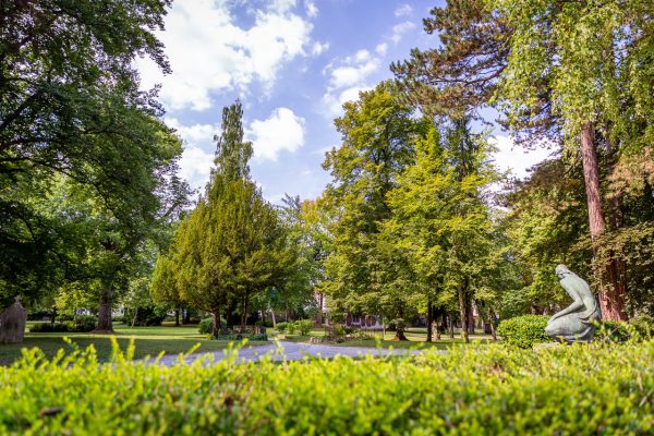 Sommertag auf dem Alten Friedhof in GIeßen