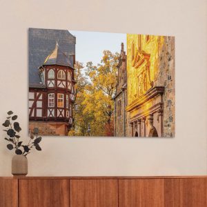 Goldener Oktober am Neuen Schloss und dem Zeughaus