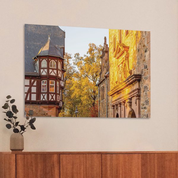 Goldener Oktober am Neuen Schloss und dem Zeughaus