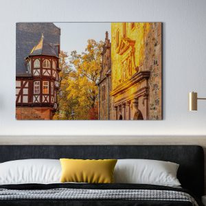 Goldener Oktober am Neuen Schloss und dem Zeughaus