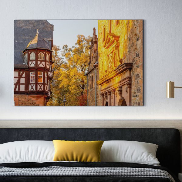 Goldener Oktober am Neuen Schloss und dem Zeughaus