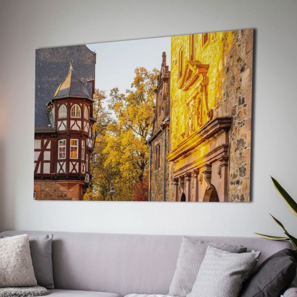 Goldener Oktober am Neuen Schloss und dem Zeughaus