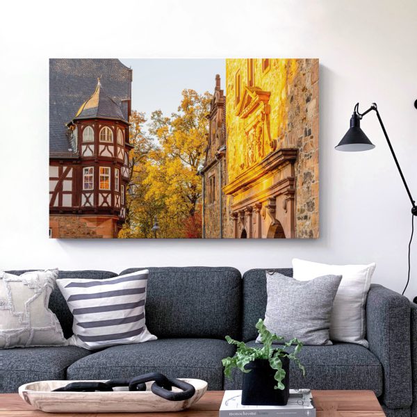 Goldener Oktober am Neuen Schloss und dem Zeughaus