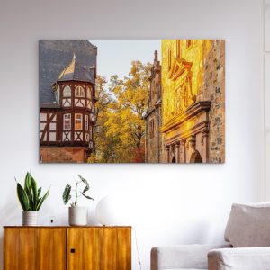 Goldener Oktober am Neuen Schloss und dem Zeughaus