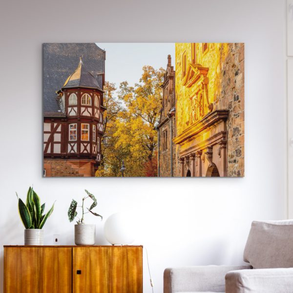 Goldener Oktober am Neuen Schloss und dem Zeughaus