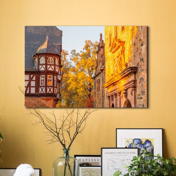 Goldener Oktober am Neuen Schloss und dem Zeughaus