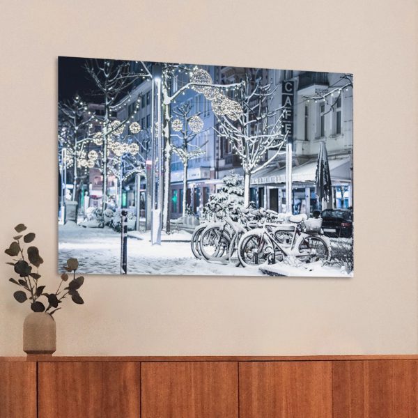 Winternacht in der Plockstraße