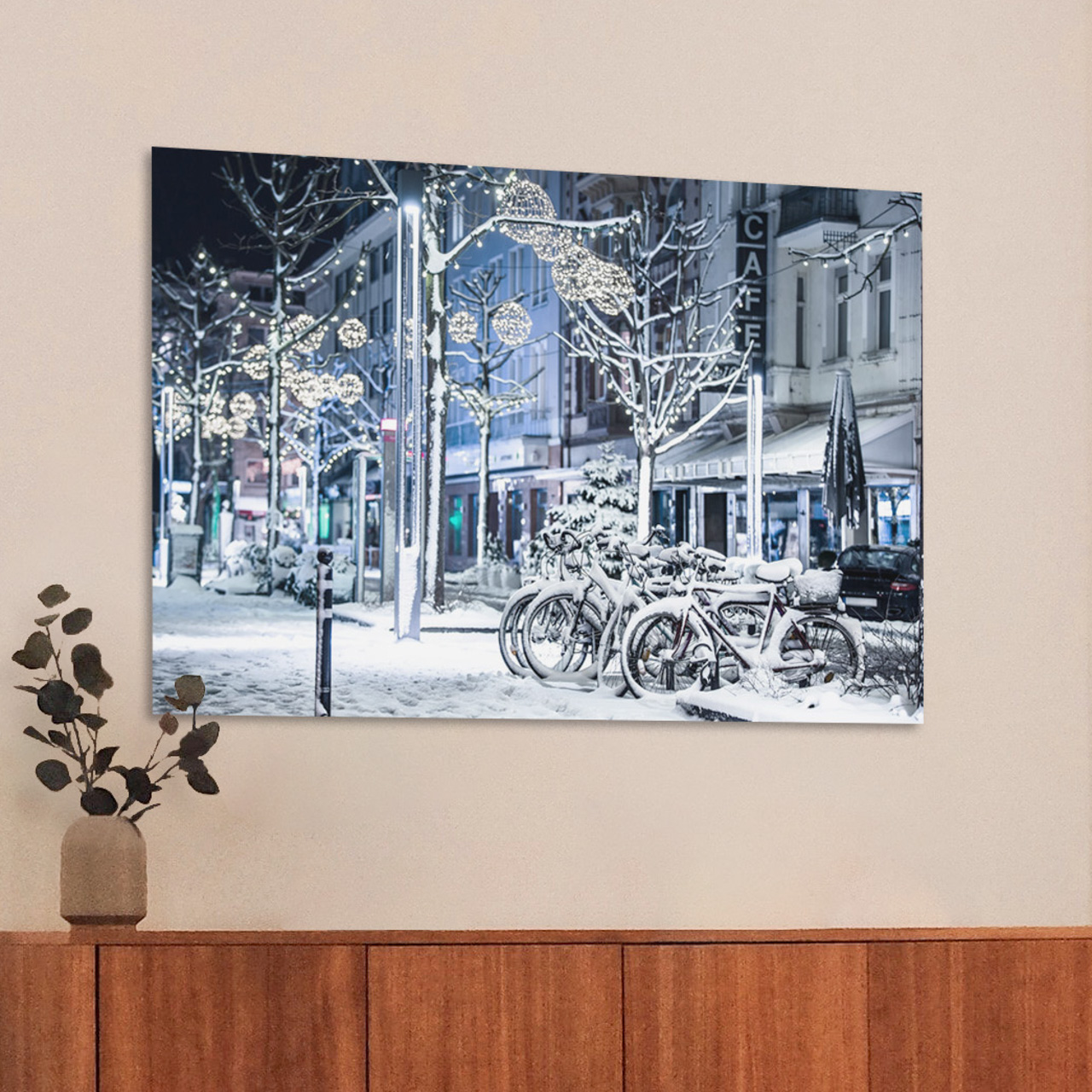 Winternacht in der Plockstraße
