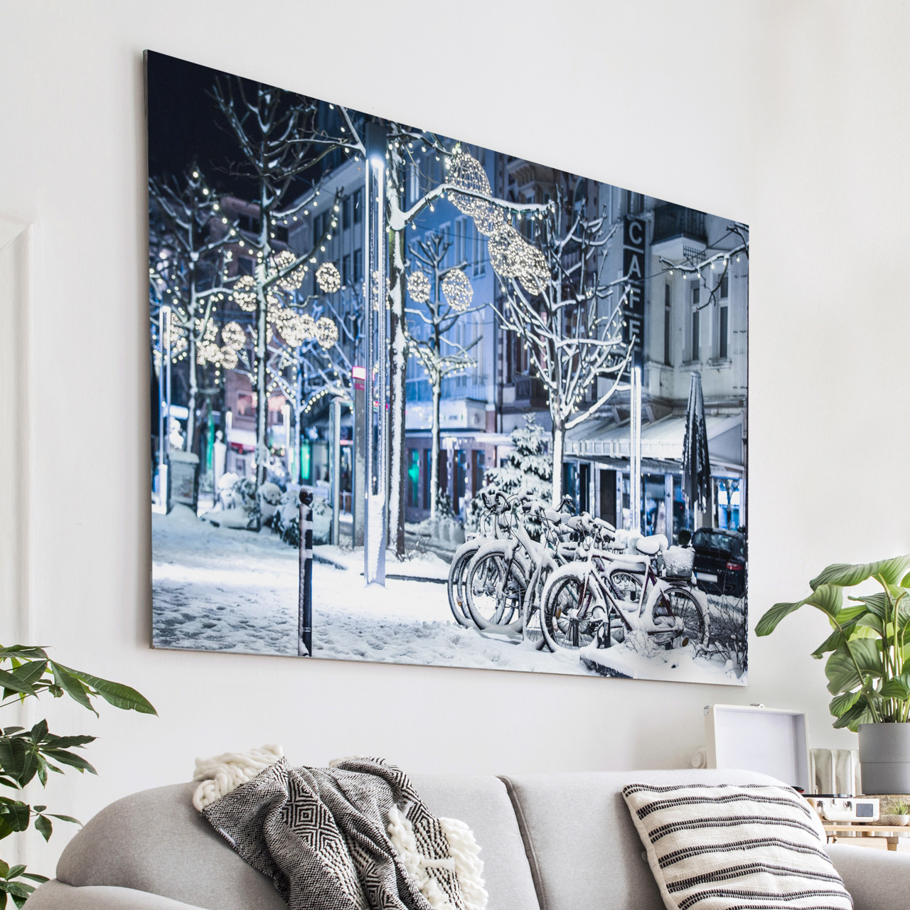 Winternacht in der Plockstraße
