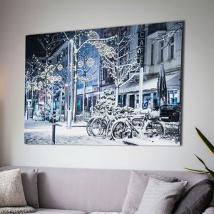 Winternacht in der Plockstraße