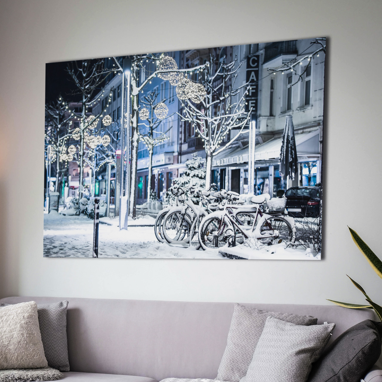 Winternacht in der Plockstraße