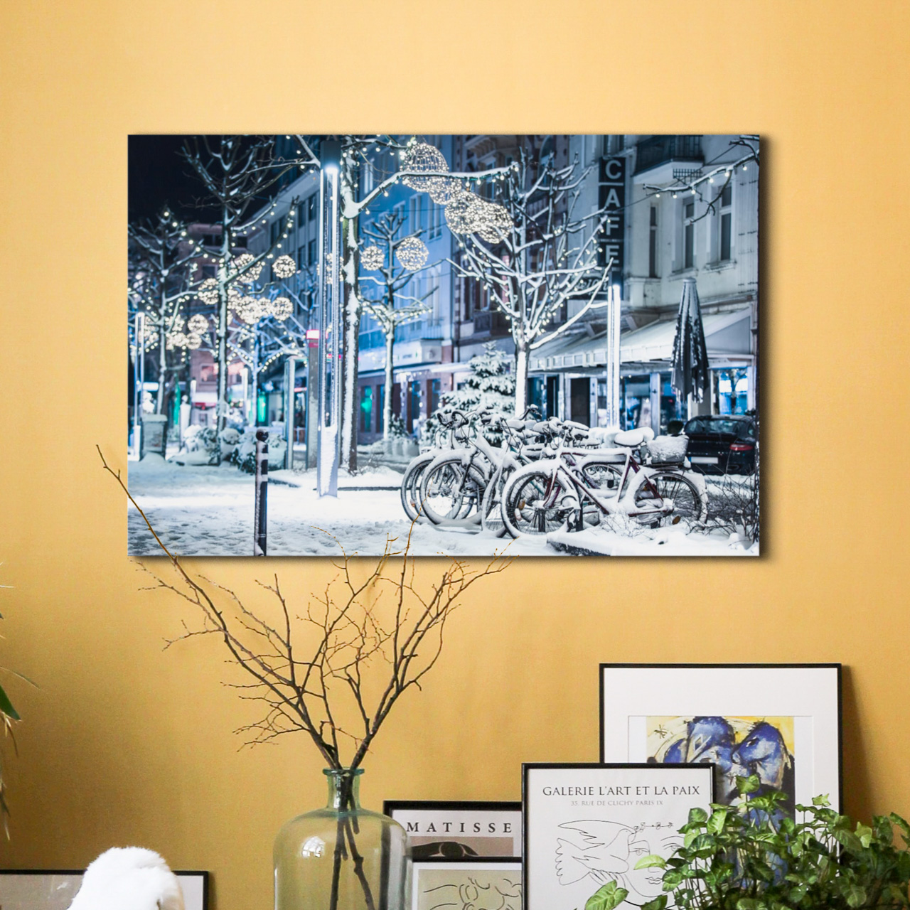 Winternacht in der Plockstraße