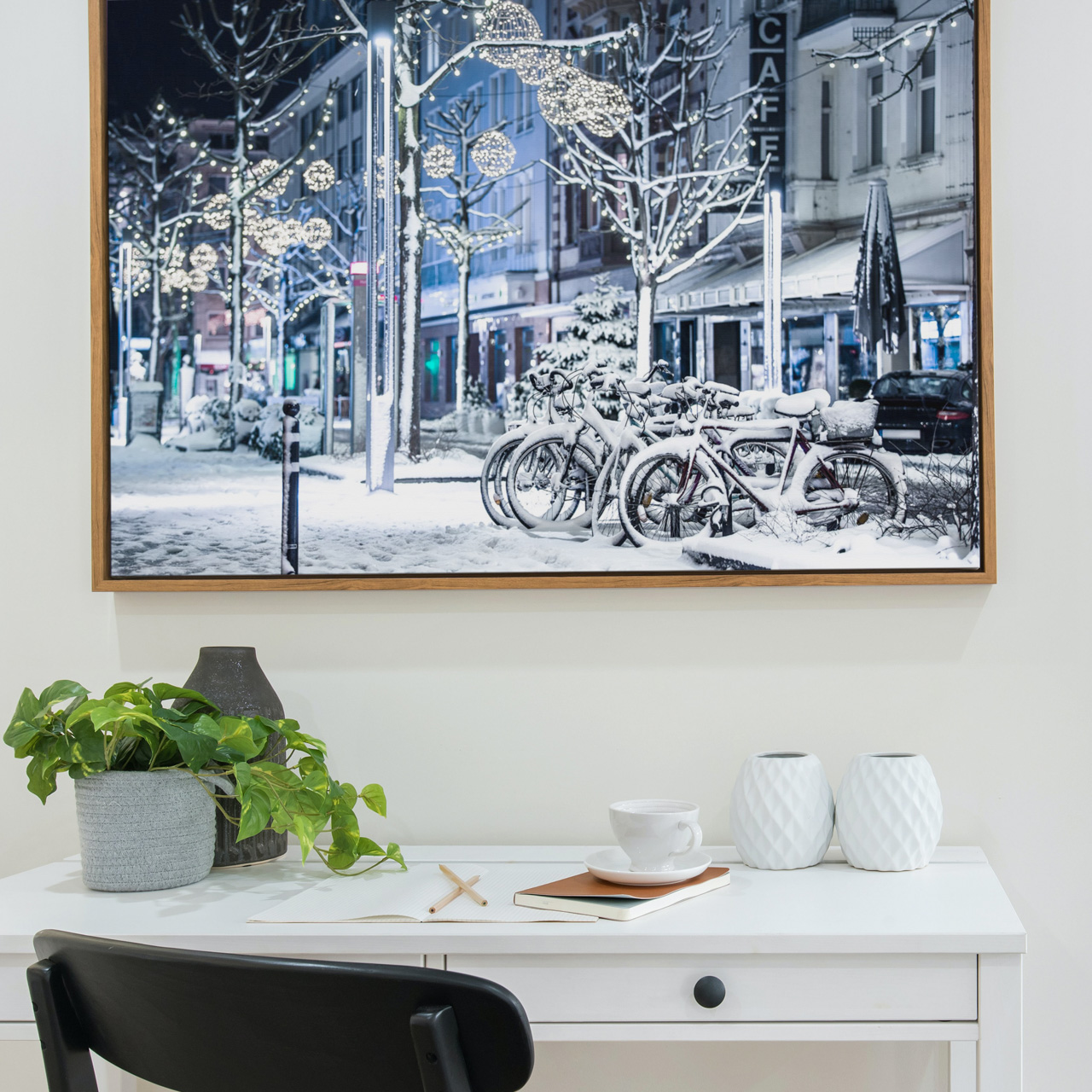 Winternacht in der Plockstraße