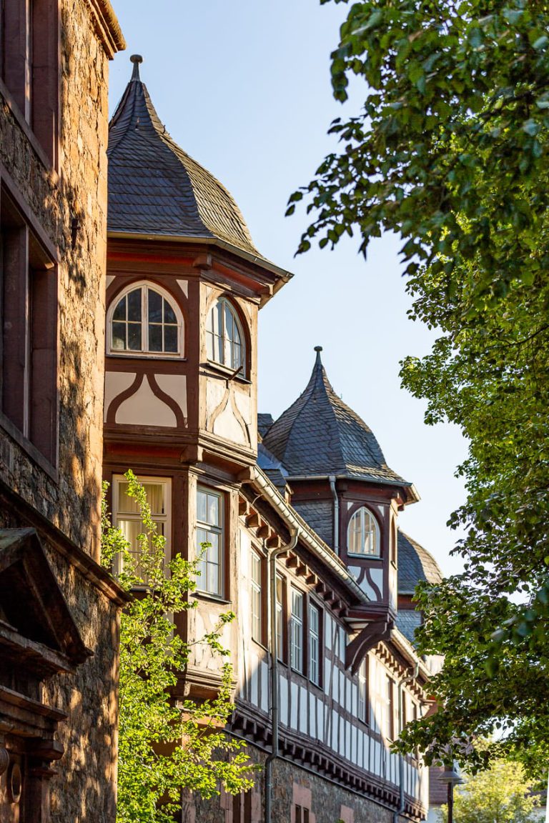 Das Neue Schloss in der Abendsonne
