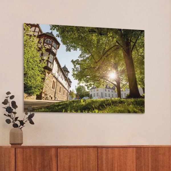 Herrliche Abendsonne am Neuen Schloss