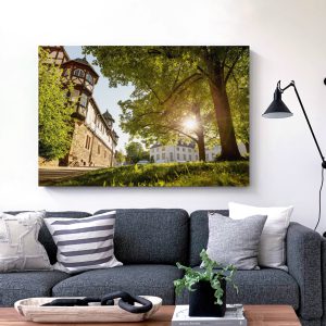Herrliche Abendsonne am Neuen Schloss
