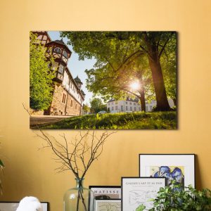 Herrliche Abendsonne am Neuen Schloss