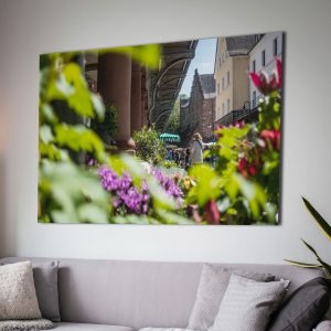 Frühlingstag an den Gießener Marktlauben