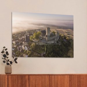 Nebelfelder rund um die Burg Gleiberg