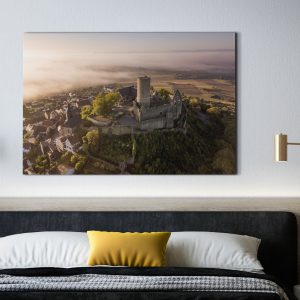 Nebelfelder rund um die Burg Gleiberg